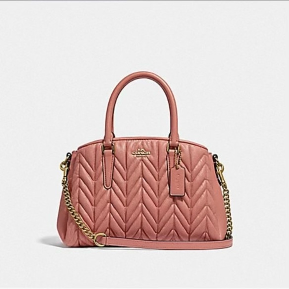 NWT COACH PINK HANDBAG CROSSBODY